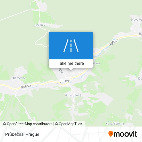 Průběžná map