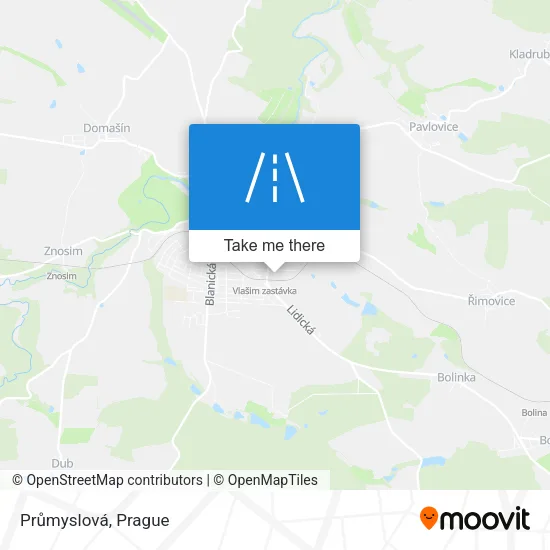 Карта Průmyslová