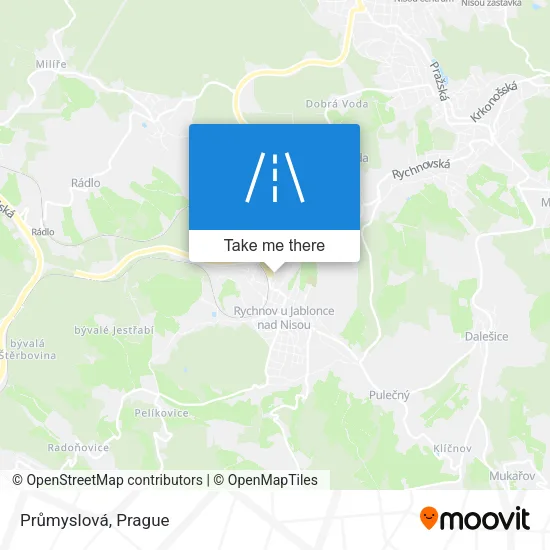 Карта Průmyslová