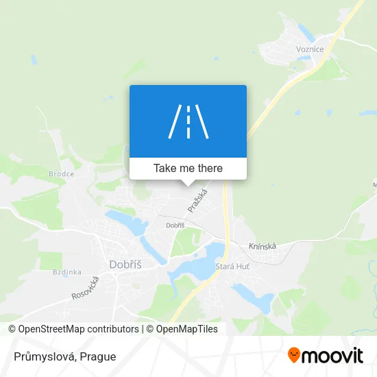 Карта Průmyslová