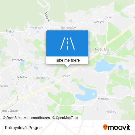Карта Průmyslová