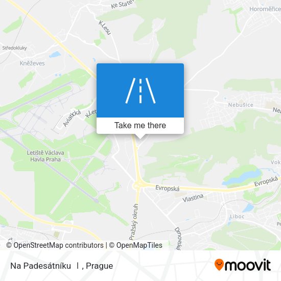 Na Padesátníku Ⅰ map