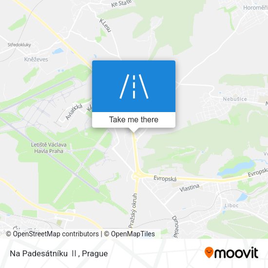 Na Padesátníku Ⅱ map