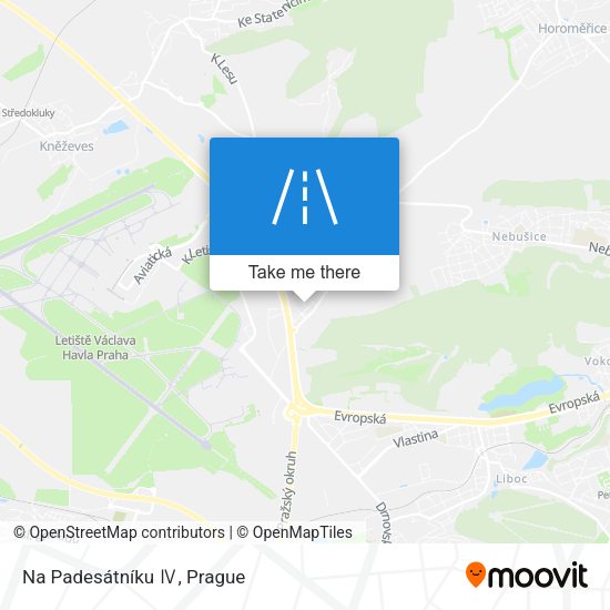 Na Padesátníku Ⅳ map