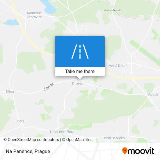 Карта Na Panence