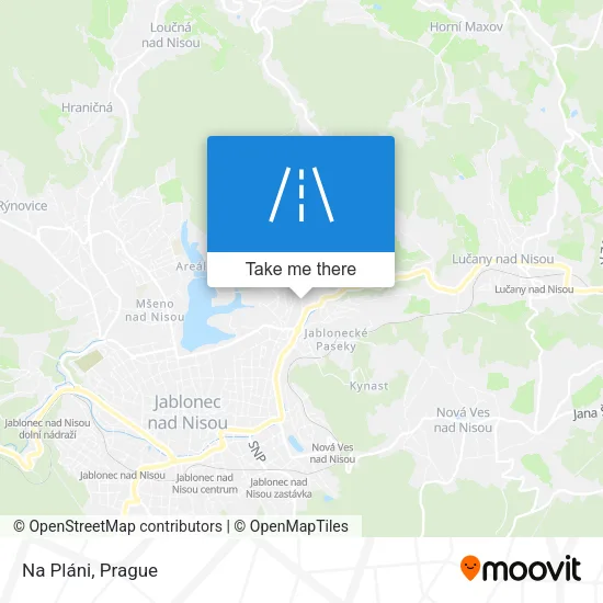 Карта Na Pláni