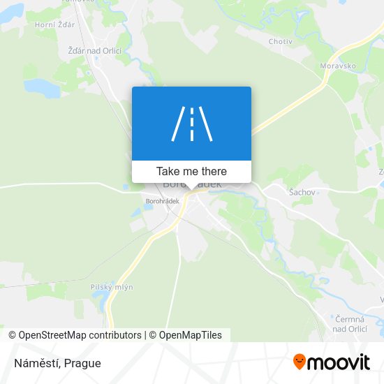 Náměstí map