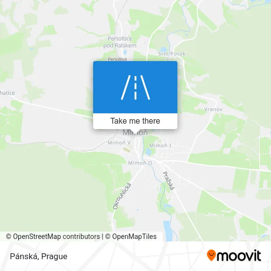 Карта Pánská