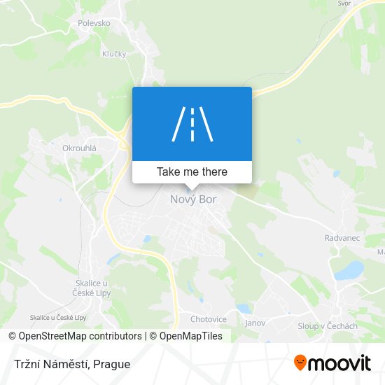 Tržní Náměstí map