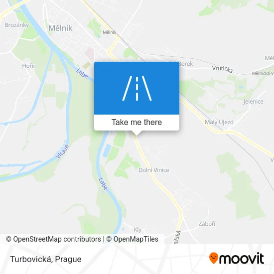 Карта Turbovická