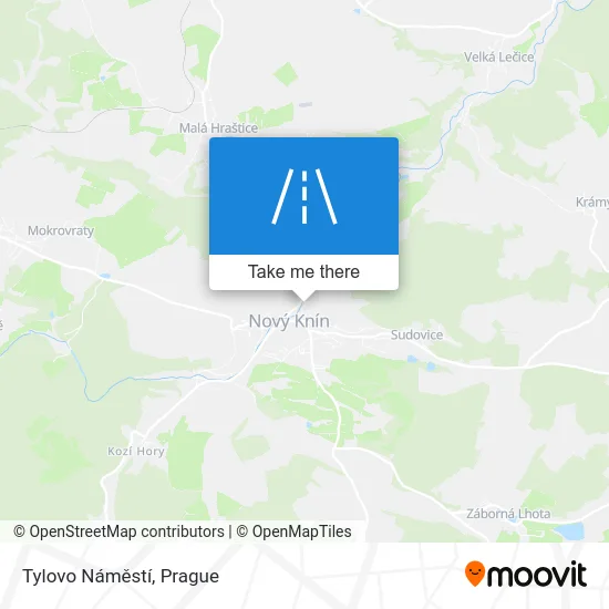 Карта Tylovo Náměstí