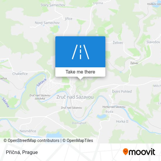 Příčná map