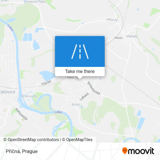 Příčná map
