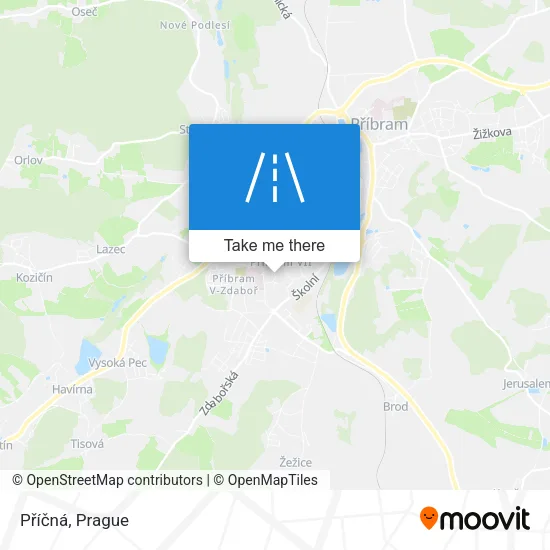 Příčná map