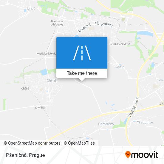 Pšeničná map