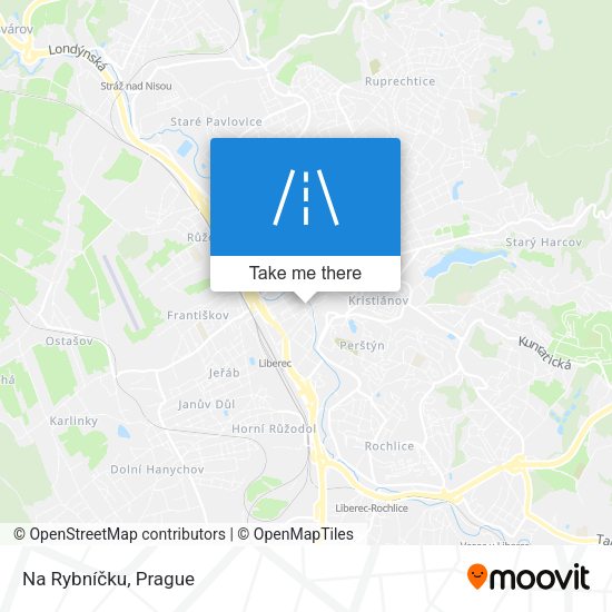 Na Rybníčku map