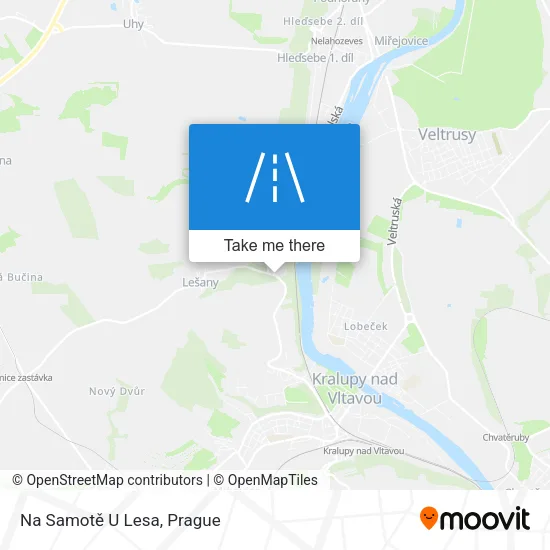 Карта Na Samotě U Lesa