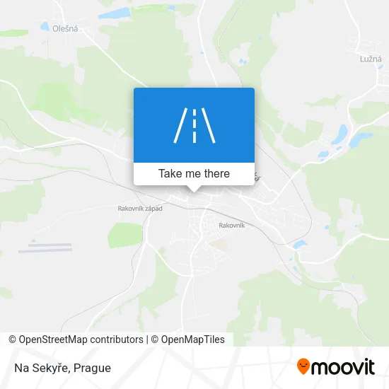 Карта Na Sekyře