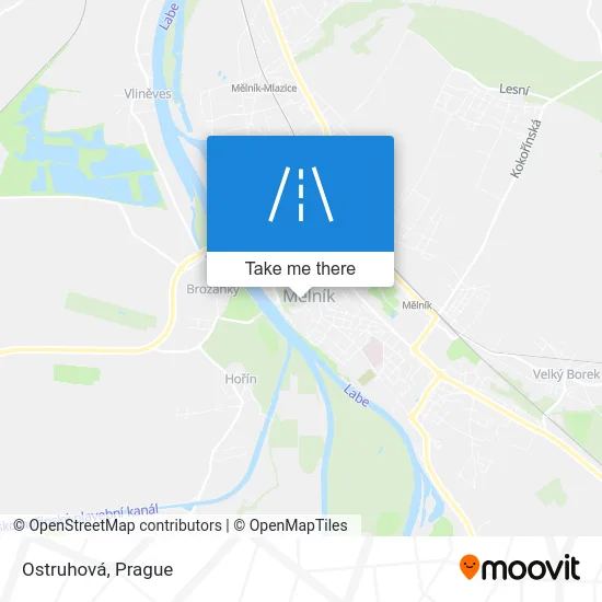 Карта Ostruhová