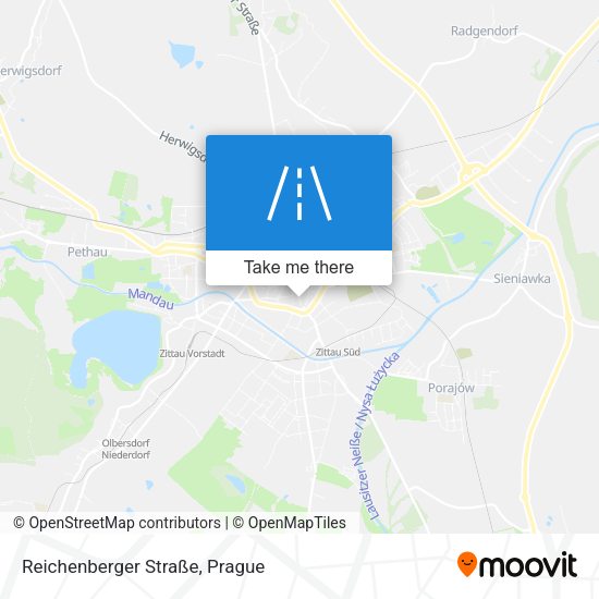 Reichenberger Straße map