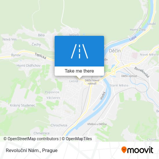 Revoluční Nám. map