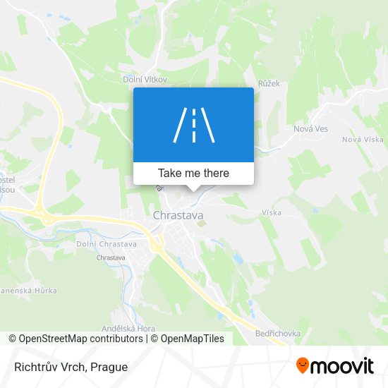 Richtrův Vrch map