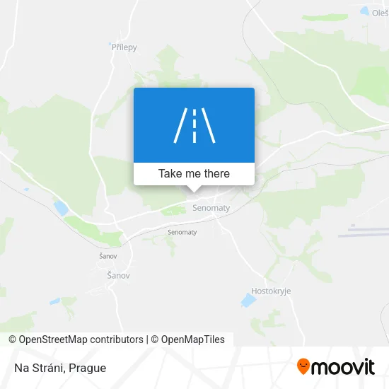 Карта Na Stráni