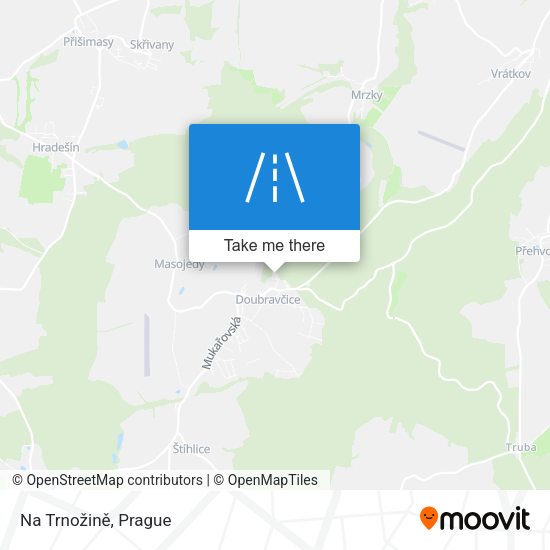 Na Trnožině map