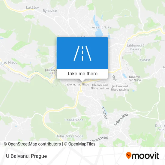 Карта U Balvanu