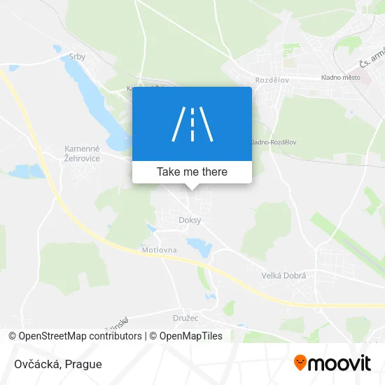 Карта Ovčácká