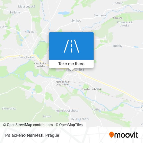 Palackého Náměstí map