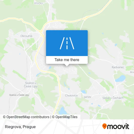 Карта Riegrova