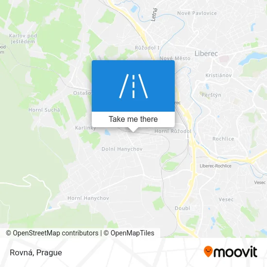 Карта Rovná