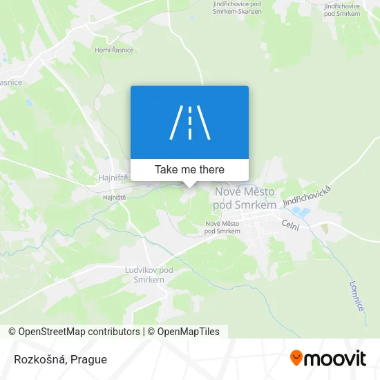 Карта Rozkošná