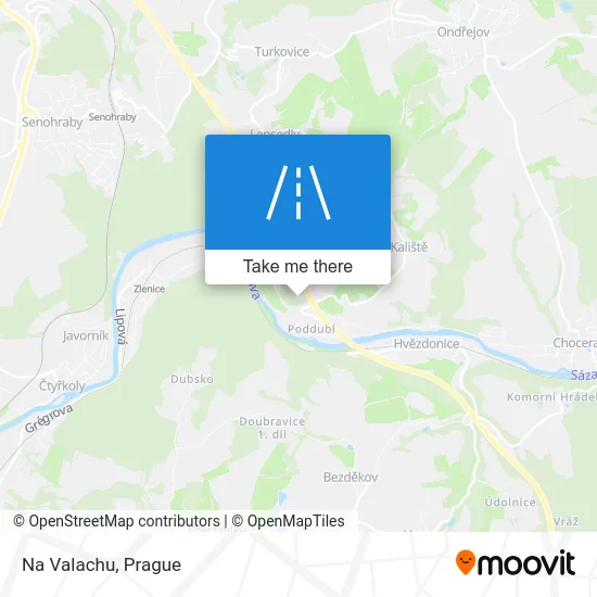 Карта Na Valachu