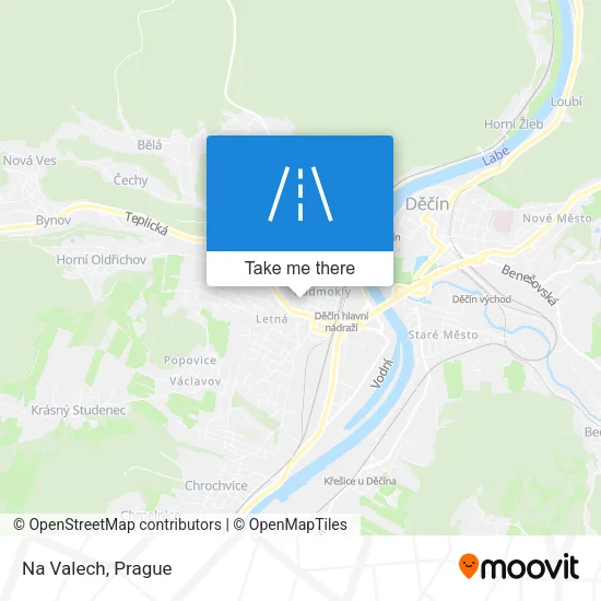 Карта Na Valech