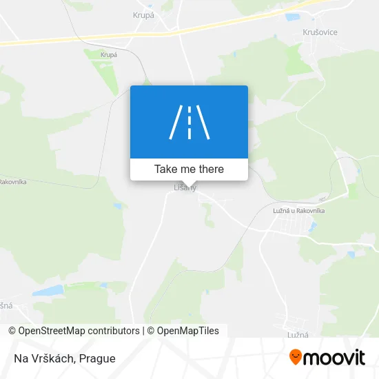 Карта Na Vrškách