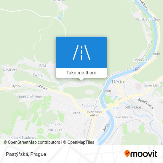 Pastýřská map