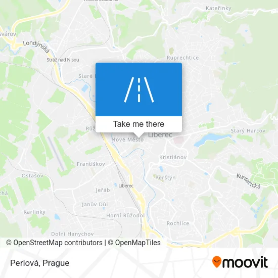 Perlová map