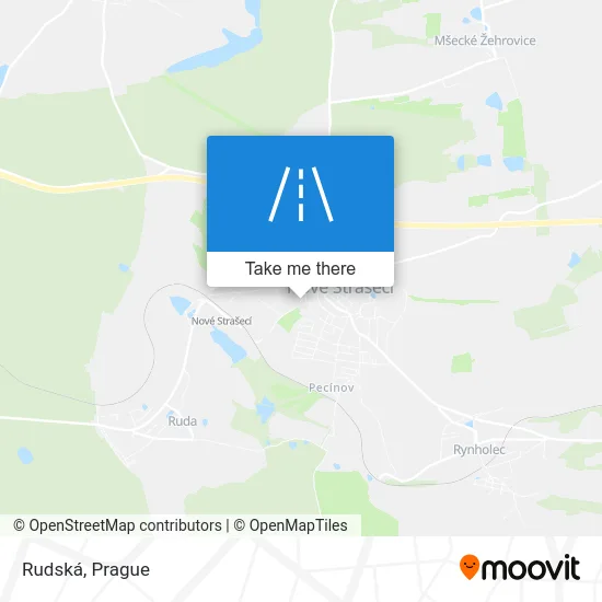 Карта Rudská