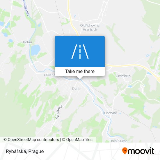 Rybářská map