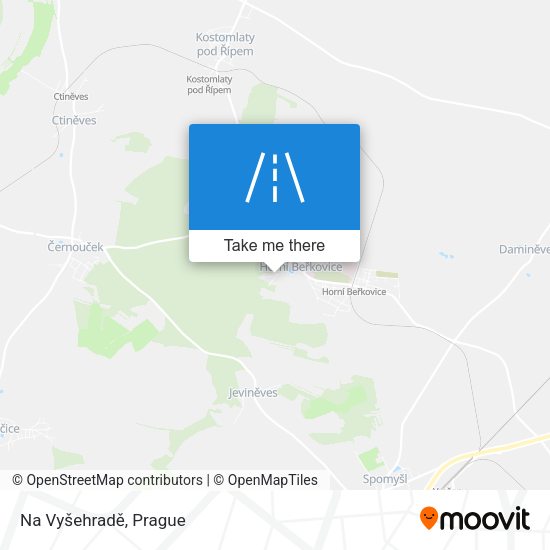 Na Vyšehradě map