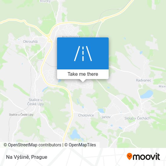 Na Výšině map