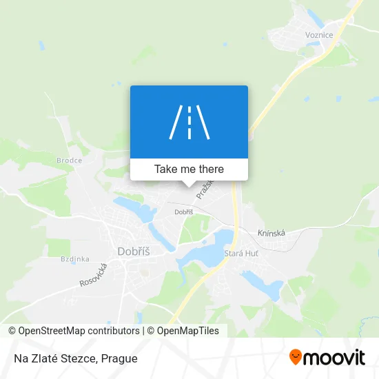 Карта Na Zlaté Stezce