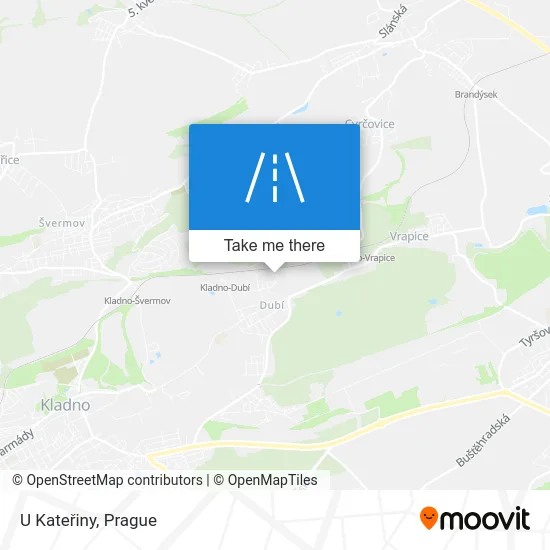 Карта U Kateřiny