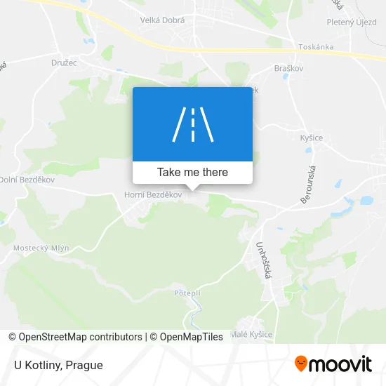 Карта U Kotliny
