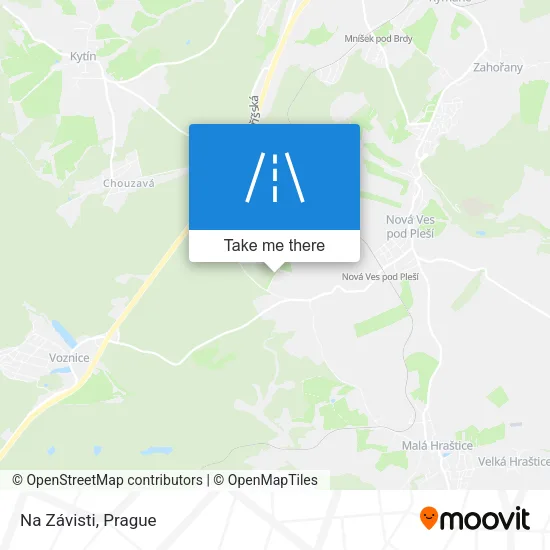 Карта Na Závisti
