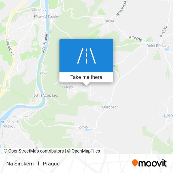 Na Širokém Ⅱ map
