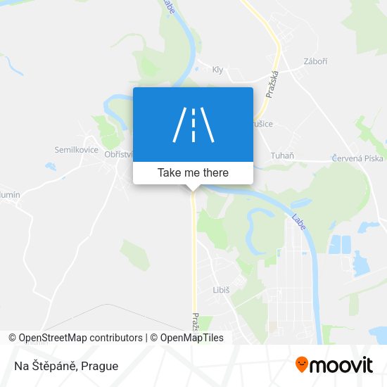 Na Štěpáně map