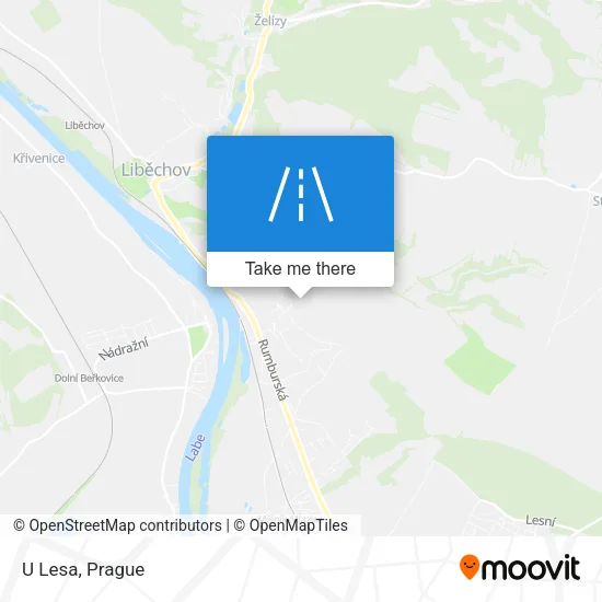 Карта U Lesa